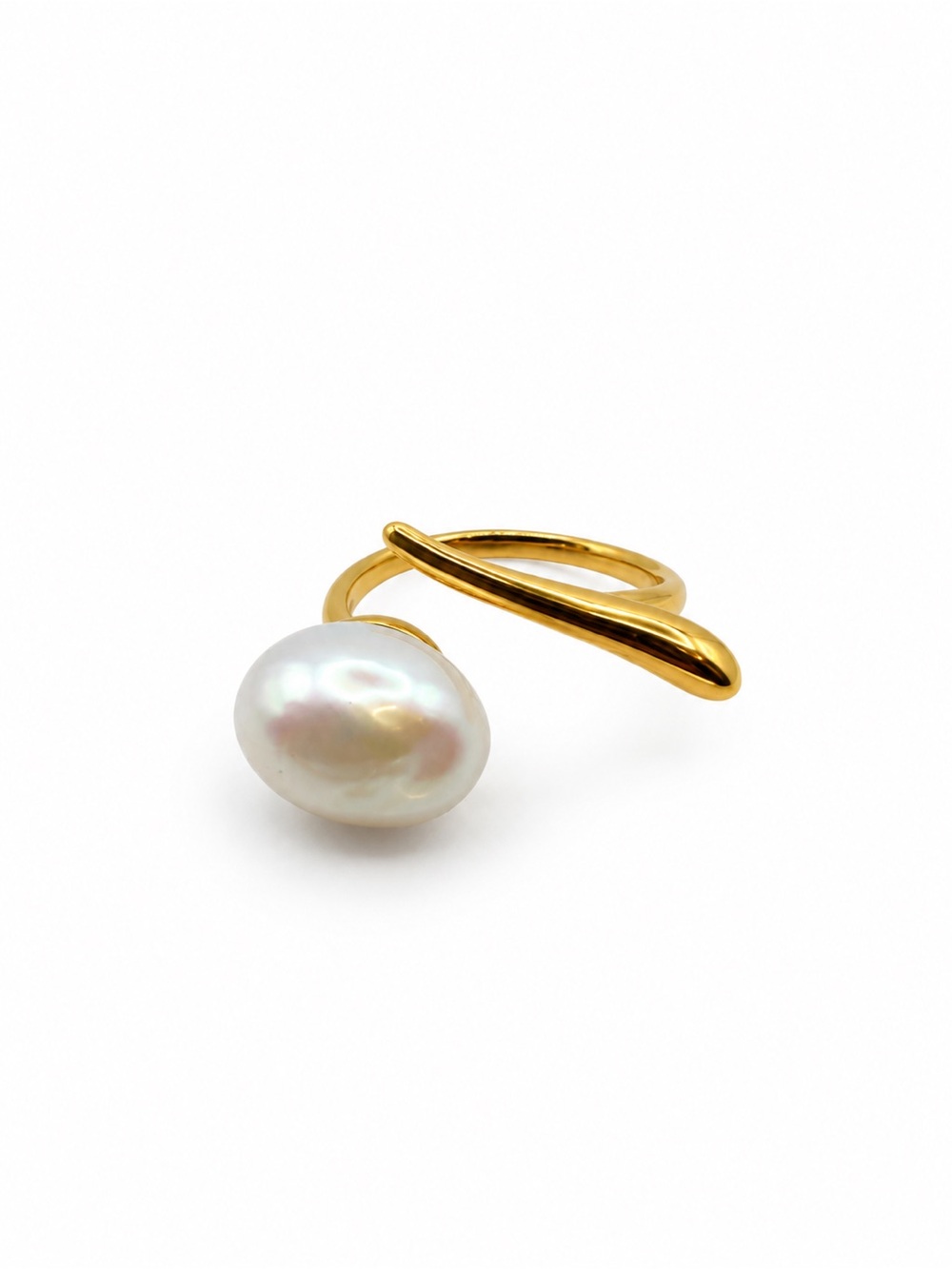 Pearl Wrap Vine Ring